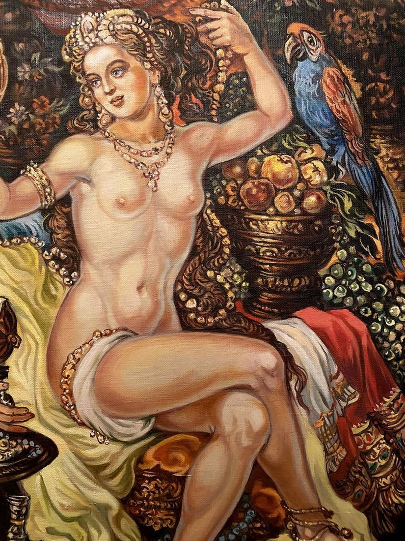 Oil painting Bathsheba Alexander Arkadievich Litvinov - 3