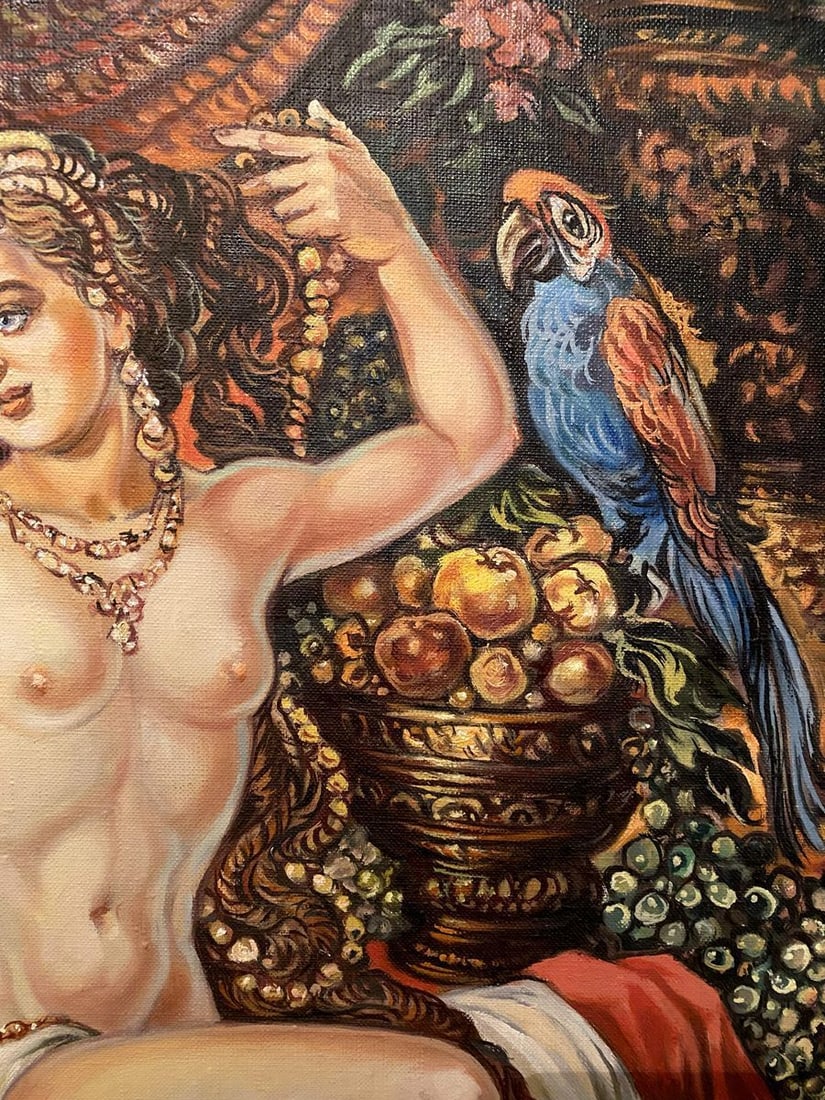 Oil painting Bathsheba Alexander Arkadievich Litvinov - 4