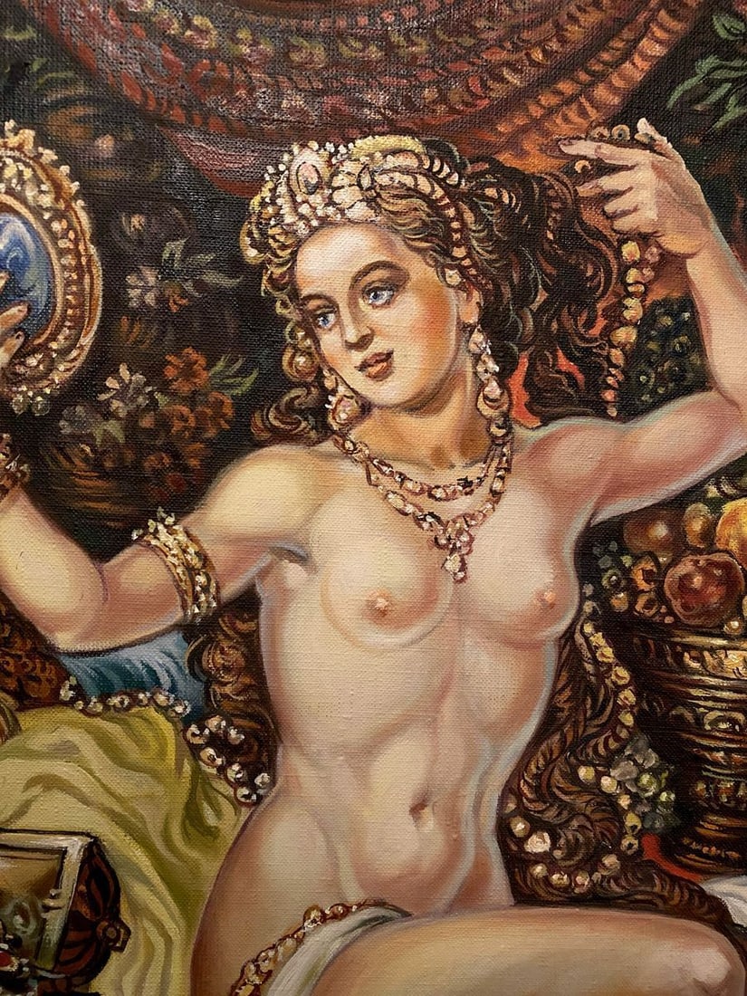 Oil painting Bathsheba Alexander Arkadievich Litvinov - 5