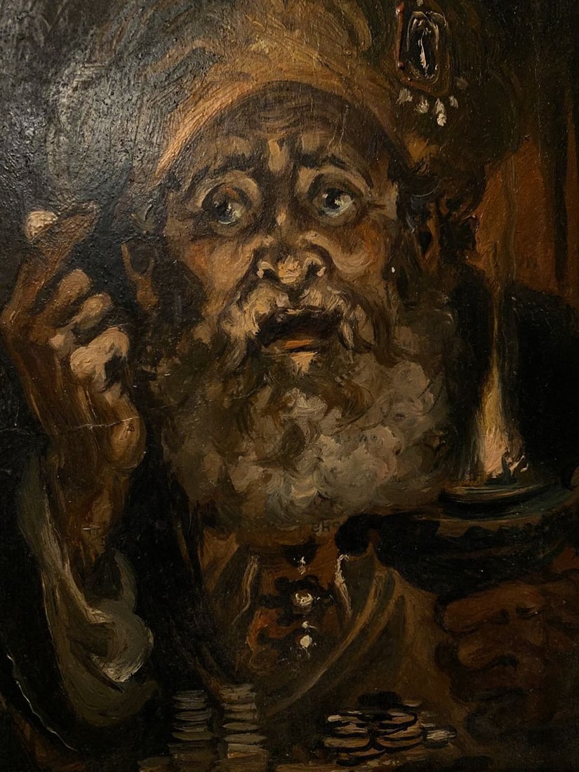 Oil painting Usurer Alexander Arkadievich Litvinov - 3
