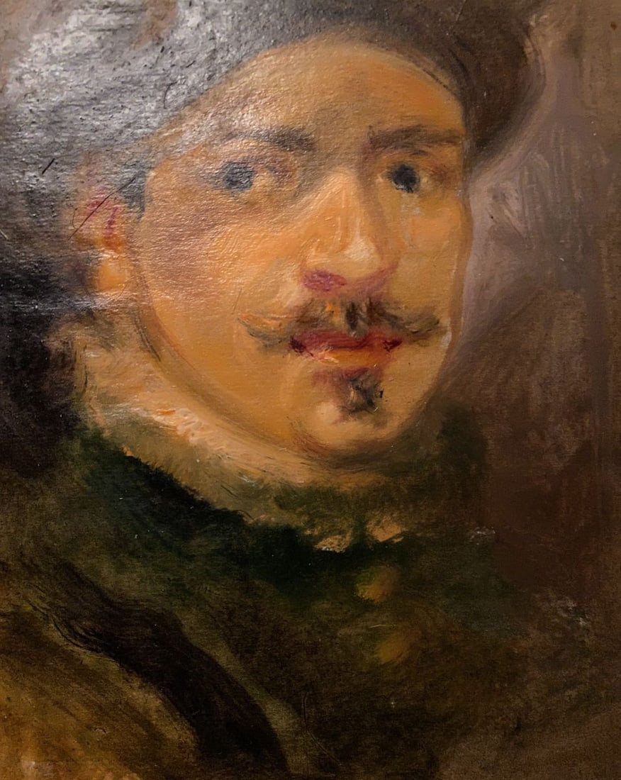 Oil painting Portrait Alexander Arkadievich Litvinov - 2