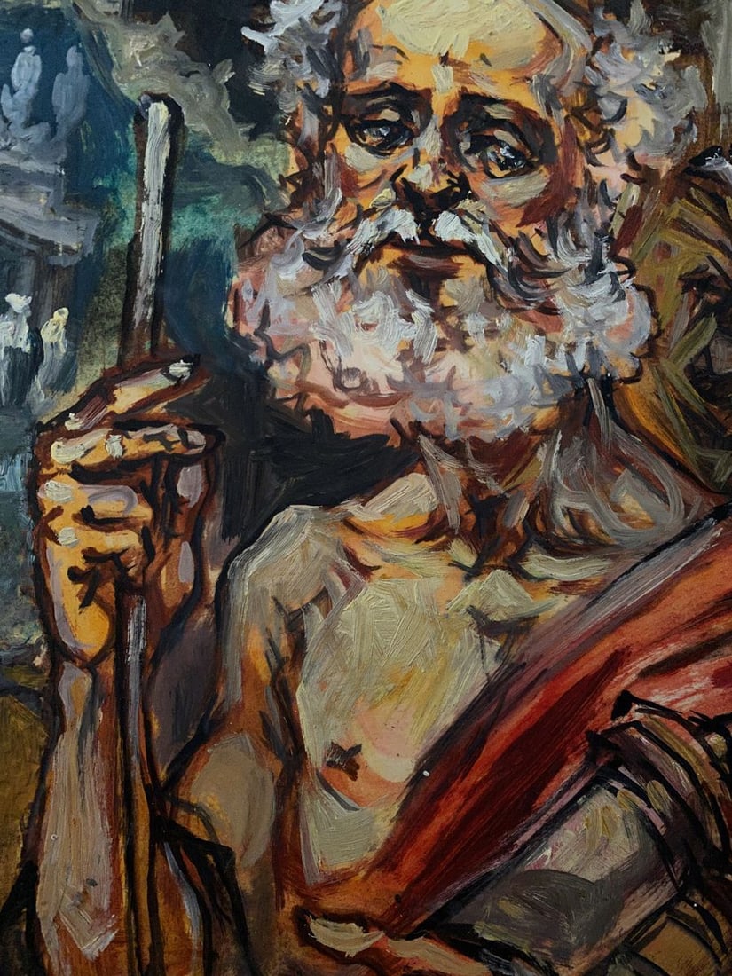 Oil painting Diogenes Alexander Arkadievich Litvinov - 6
