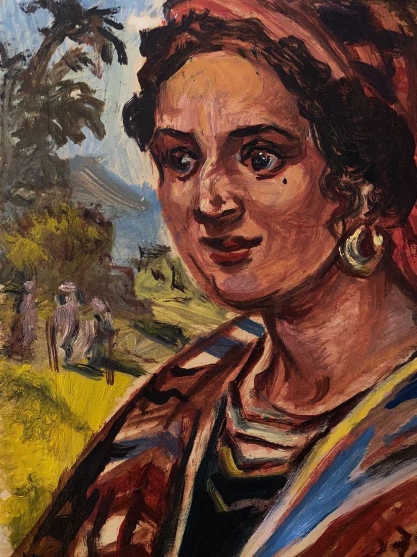 Oil painting Gypsy Alexander Arkadievich Litvinov - 4