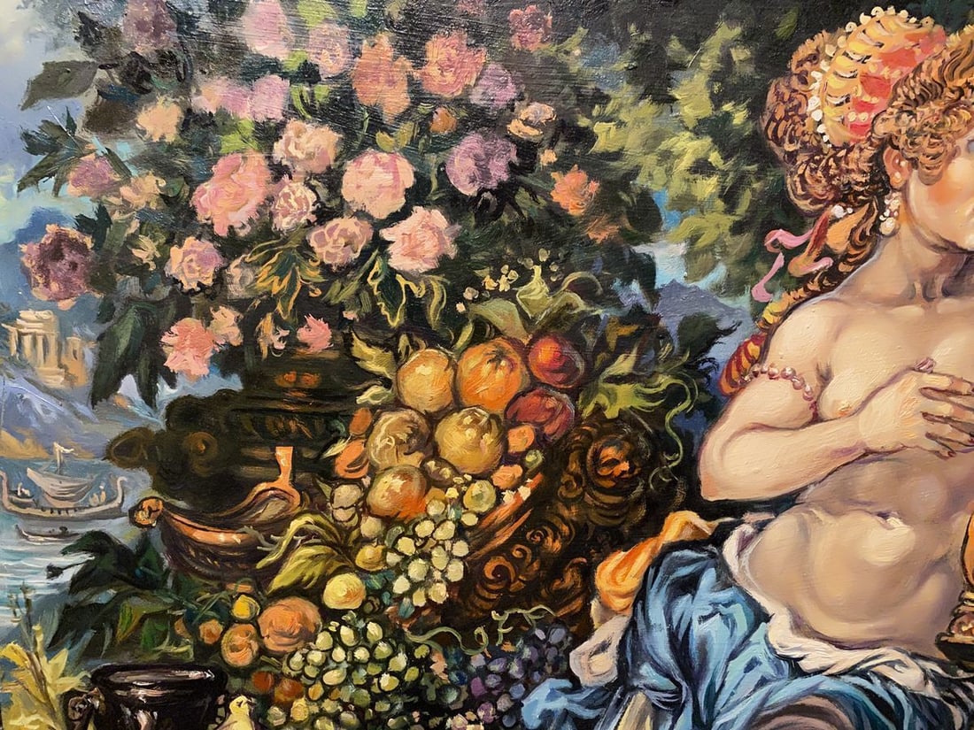 Oil painting Princess Melodia Alexander Arkadievich Litvinov - 9
