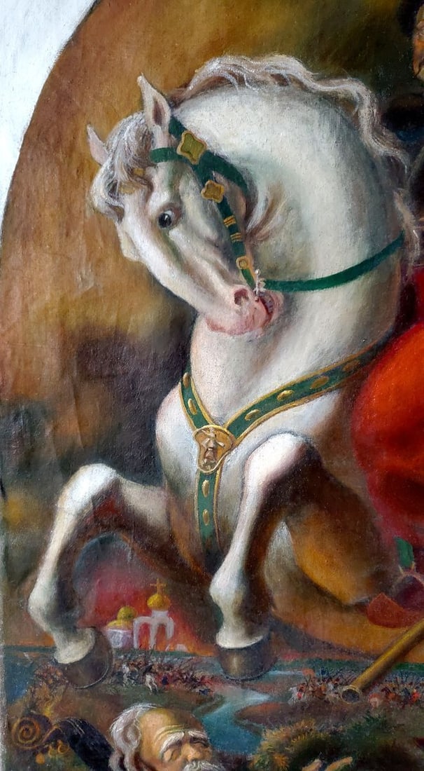 Oil painting Bogdan Khmelnitsky Litvinov Daniil Olegovich - 3