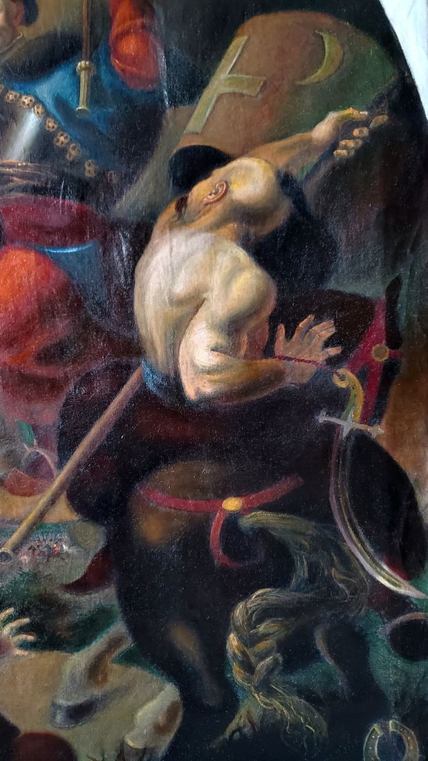 Oil painting Bogdan Khmelnitsky Litvinov Daniil Olegovich - 4