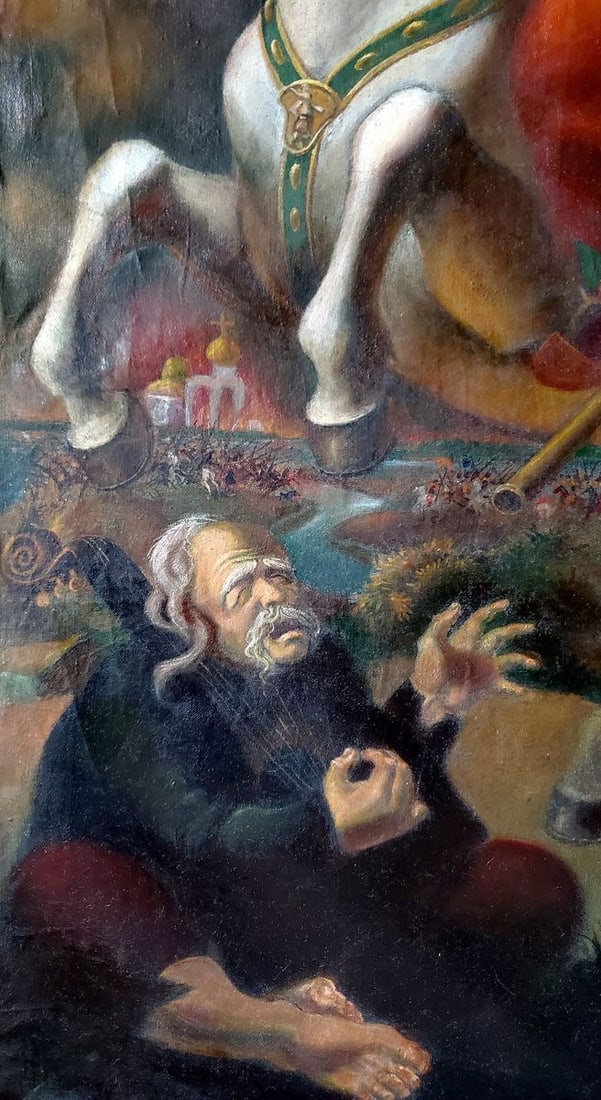 Oil painting Bogdan Khmelnitsky Litvinov Daniil Olegovich - 5