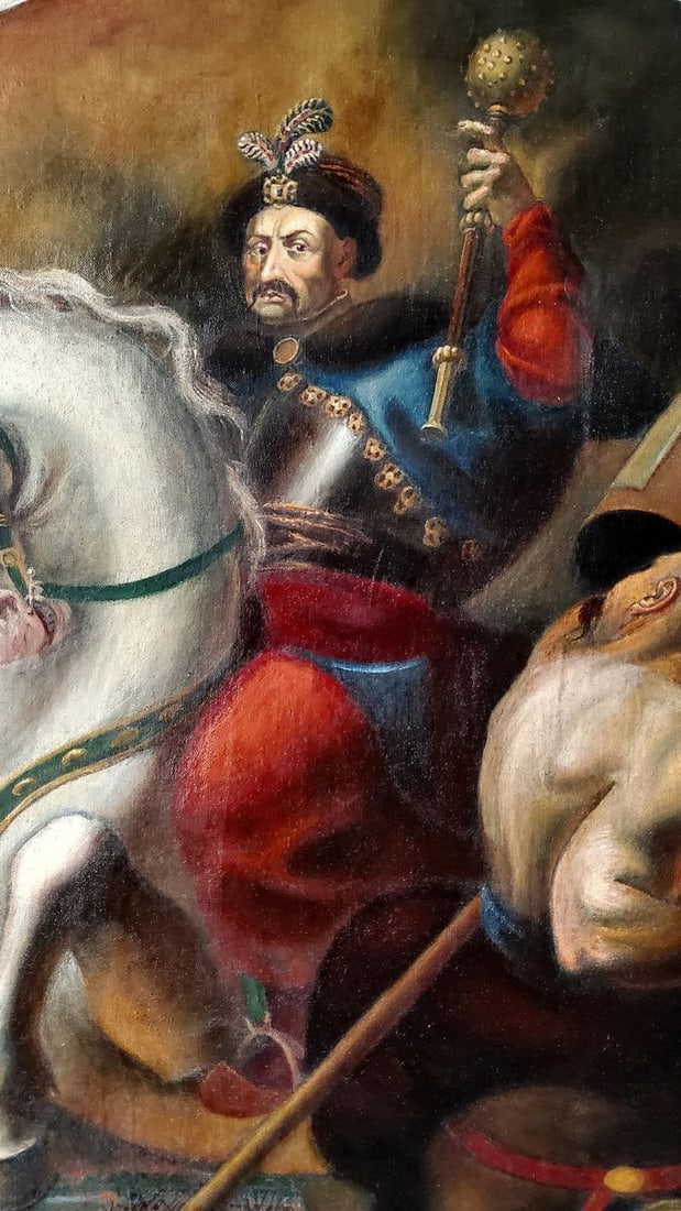Oil painting Bogdan Khmelnitsky Litvinov Daniil Olegovich - 7