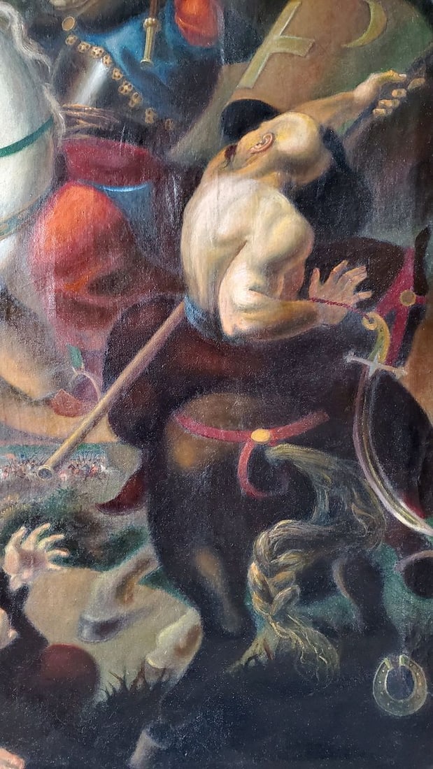 Oil painting Bogdan Khmelnitsky Litvinov Daniil Olegovich - 8