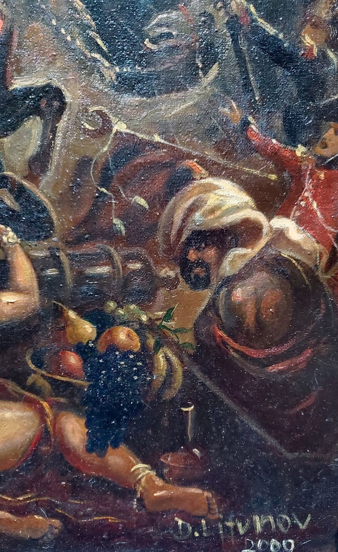Oil painting Napoleon in Egypt Litvinov Daniil Olegovich - 12