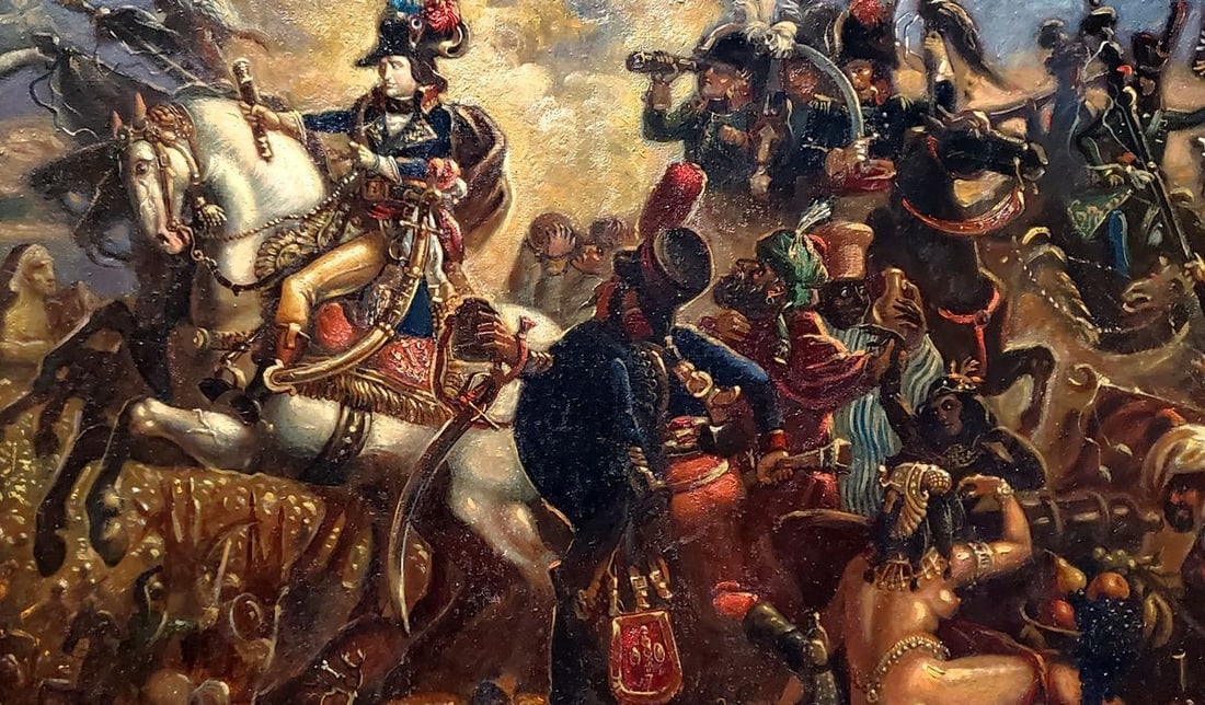 Oil painting Napoleon in Egypt Litvinov Daniil Olegovich - 3