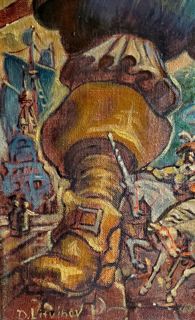 Oil painting Horsemen of the Apocalypse Litvinov Daniil Olegovich - 6