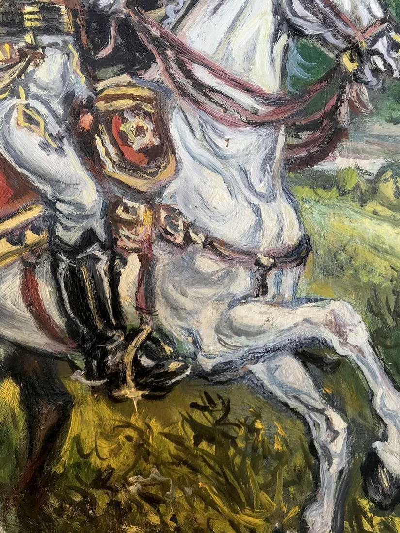 Oil painting Portrait of two officers Alexander Arkadievich Litvinov - 11