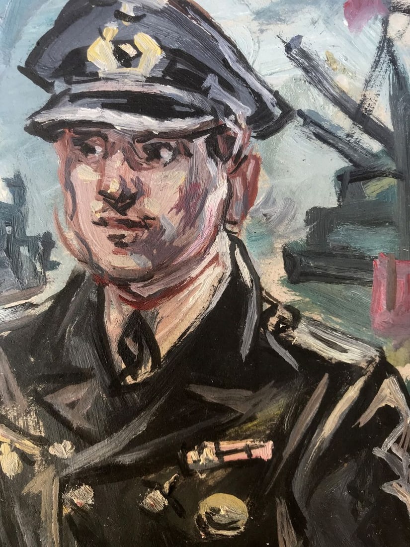Oil painting Ship officer Alexander Arkadievich Litvinov - 5