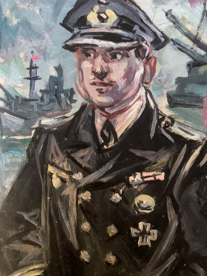 Oil painting Ship officer Alexander Arkadievich Litvinov - 6