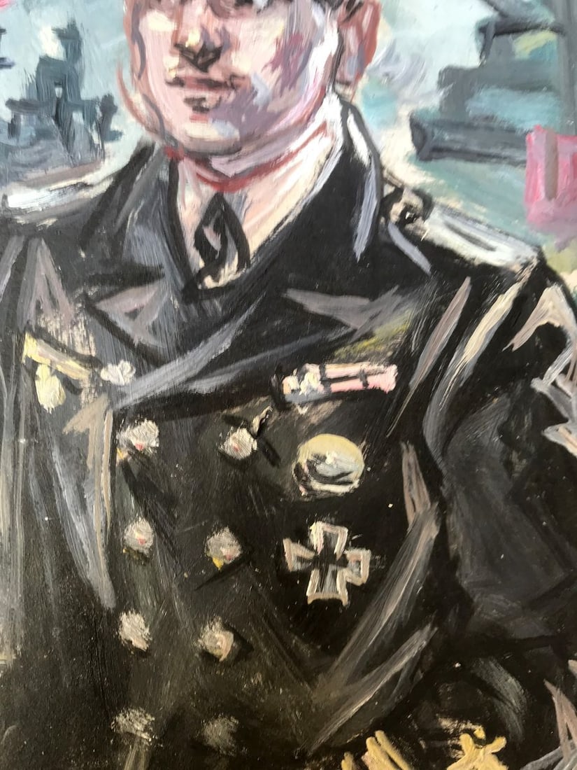 Oil painting Ship officer Alexander Arkadievich Litvinov - 9