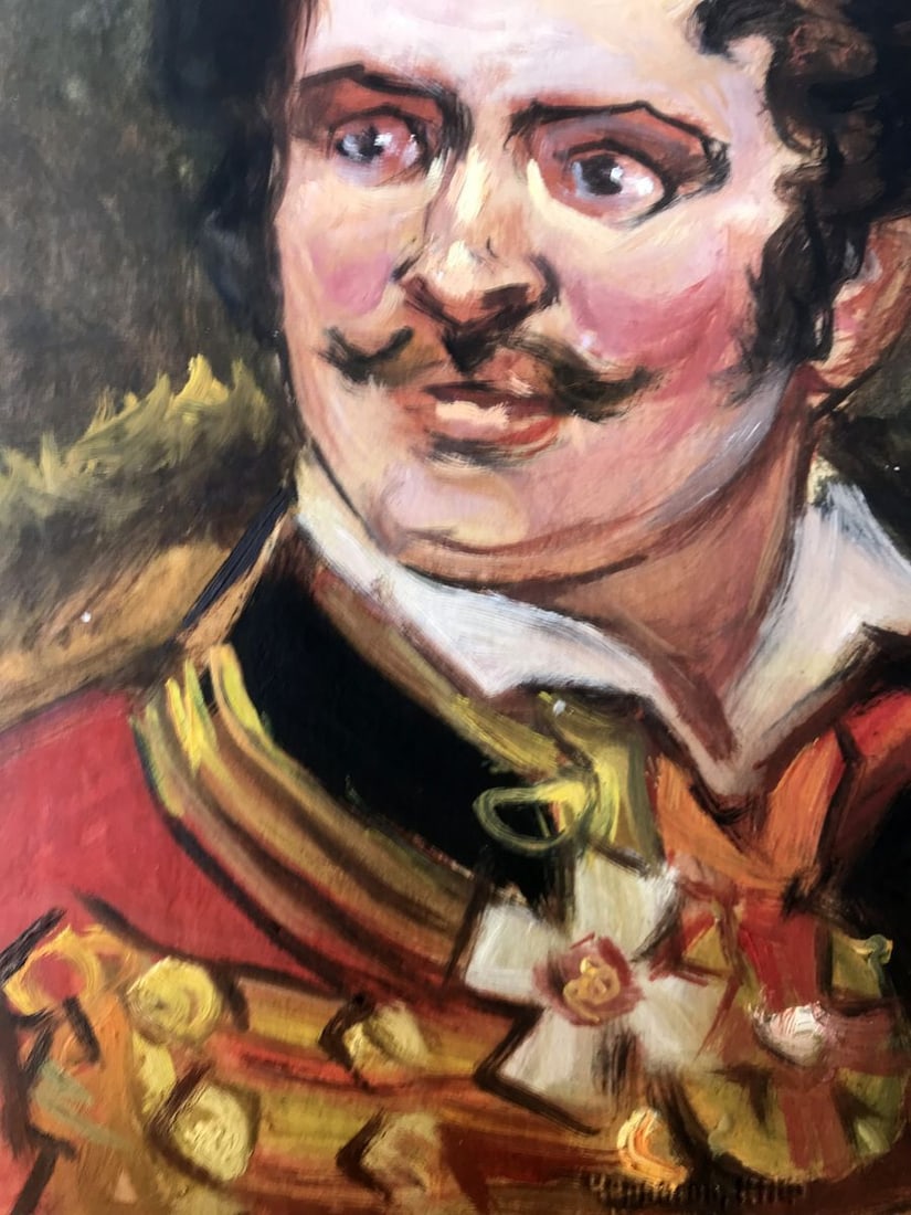 Oil painting Portrait of a man Alexander Arkadievich Litvinov - 8