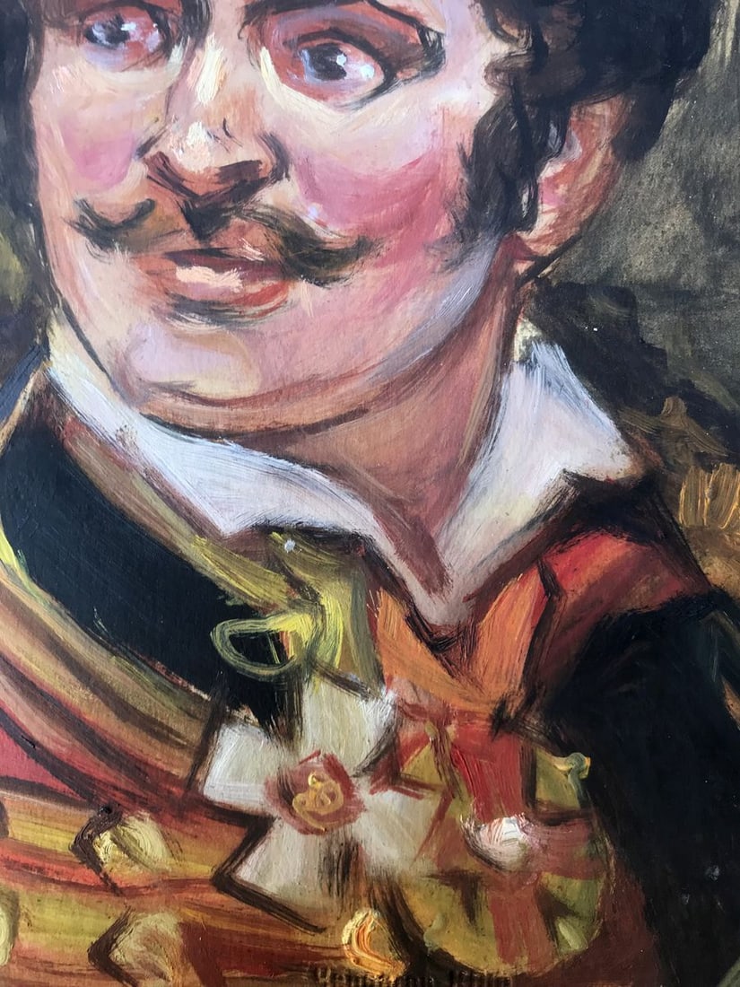Oil painting Portrait of a man Alexander Arkadievich Litvinov - 9