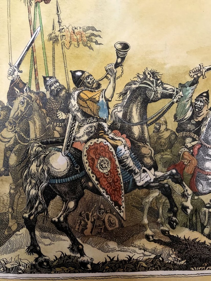 Watercolor painting For the leader Alexander Arkadievich Litvinov - 8