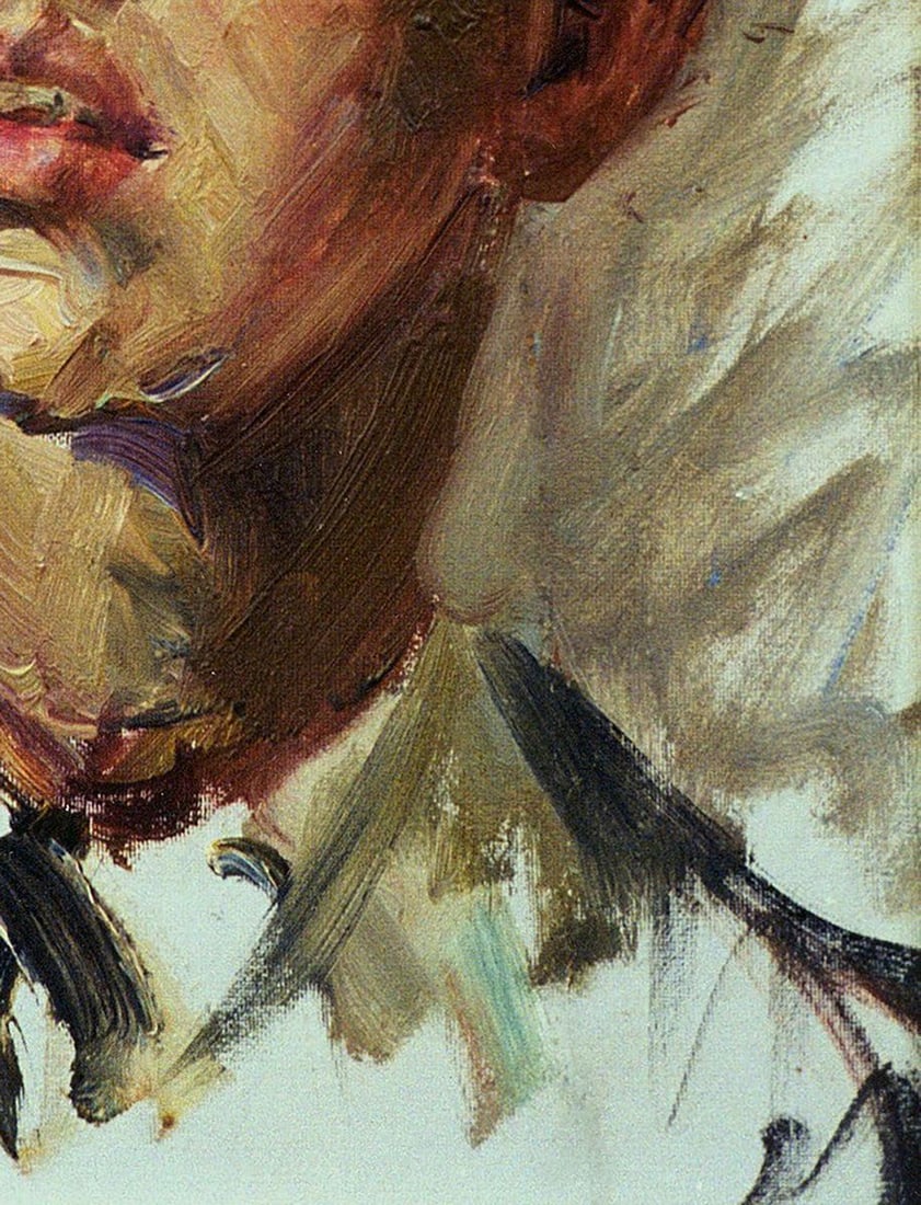 Oil painting Portrait of a boy Vasily Korkishko - 2
