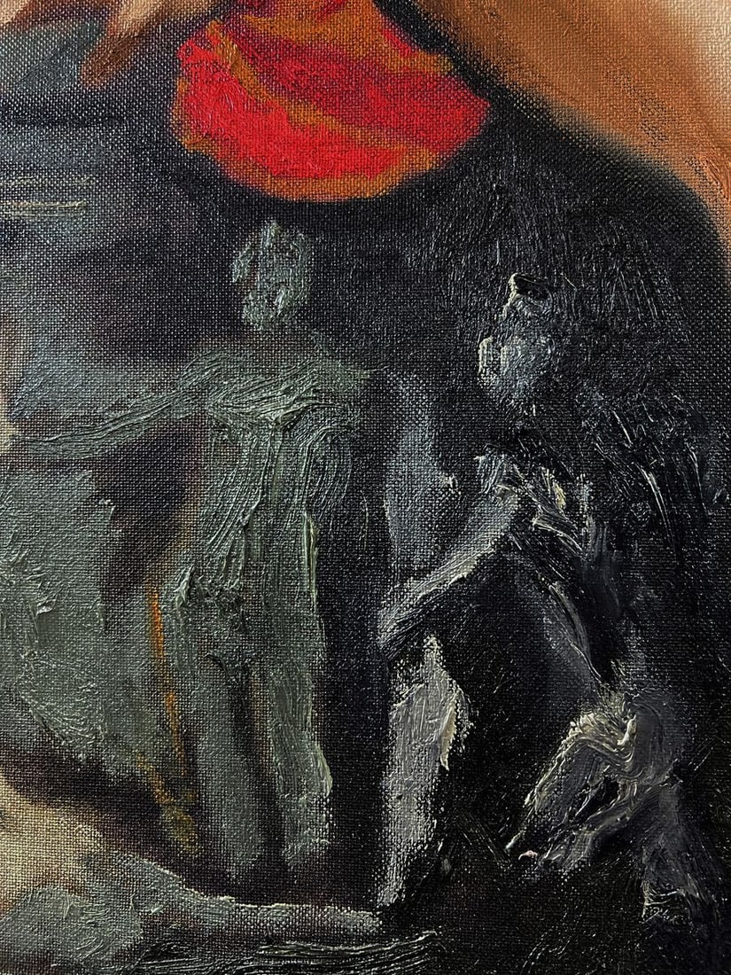 Oil painting A naked girl is resting Oleksandr Gukalov - 10