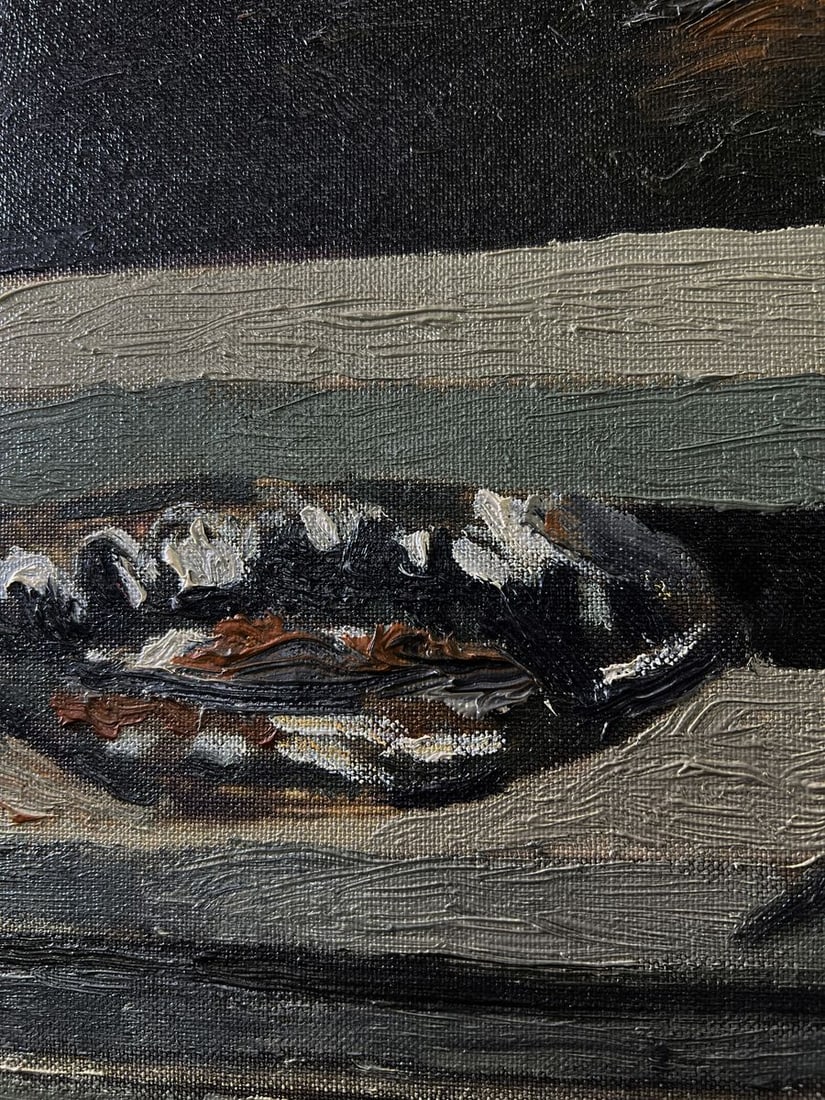 Oil painting A naked girl is resting Oleksandr Gukalov - 12