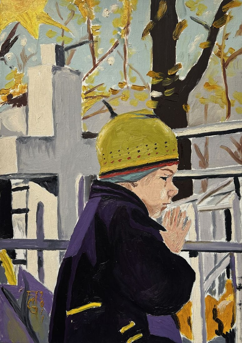 Oil painting A boy's memory Oleksandr Gukalov - 3