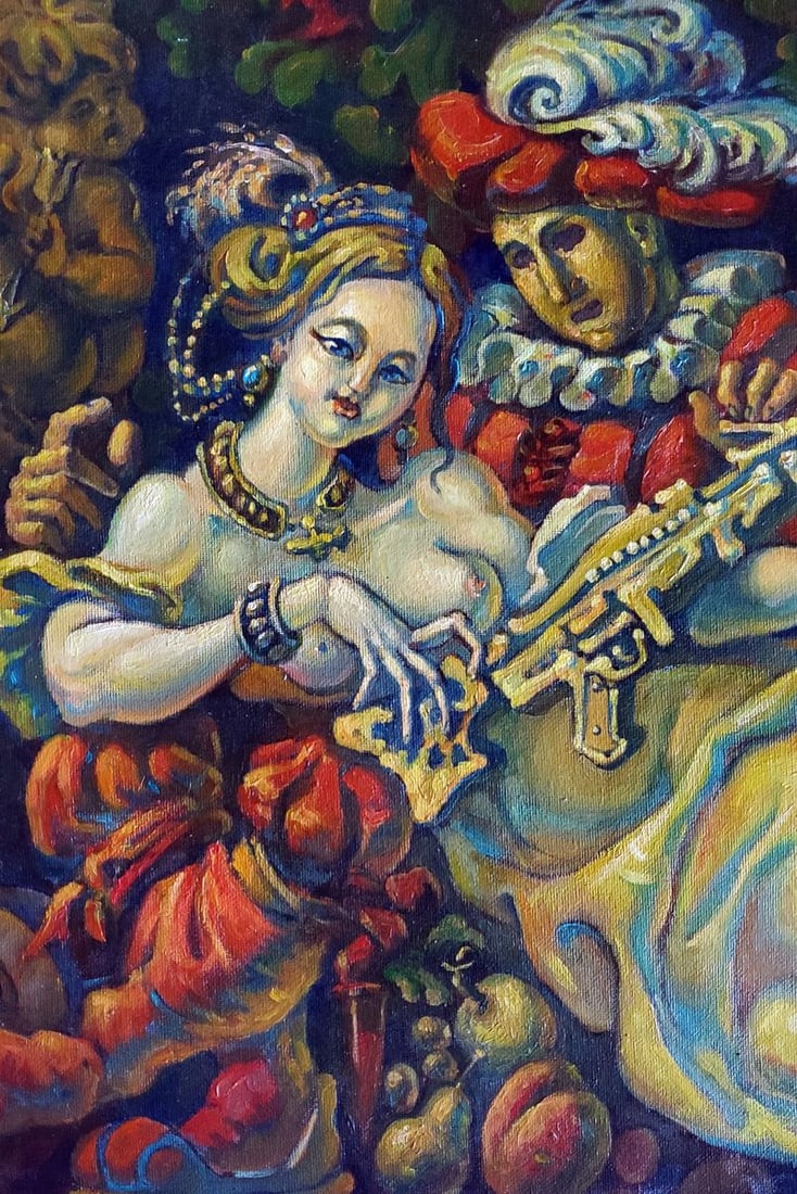 Oil painting Florence Daniil Litvinov - 2