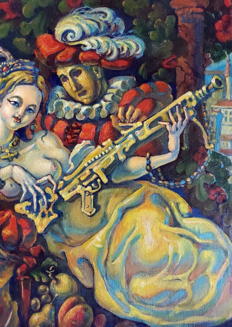 Oil painting Florence Daniil Litvinov - 3