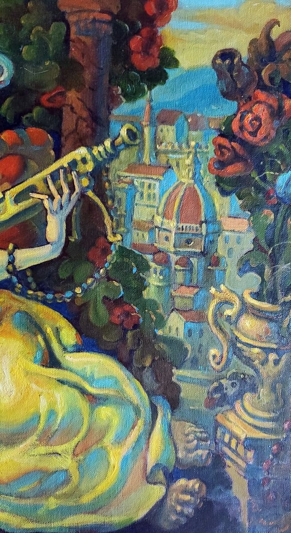 Oil painting Florence Daniil Litvinov - 4