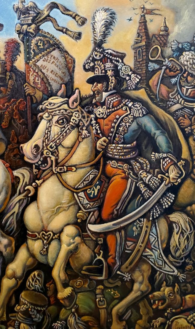 Oil painting Napoleon Daniil Litvinov - 4