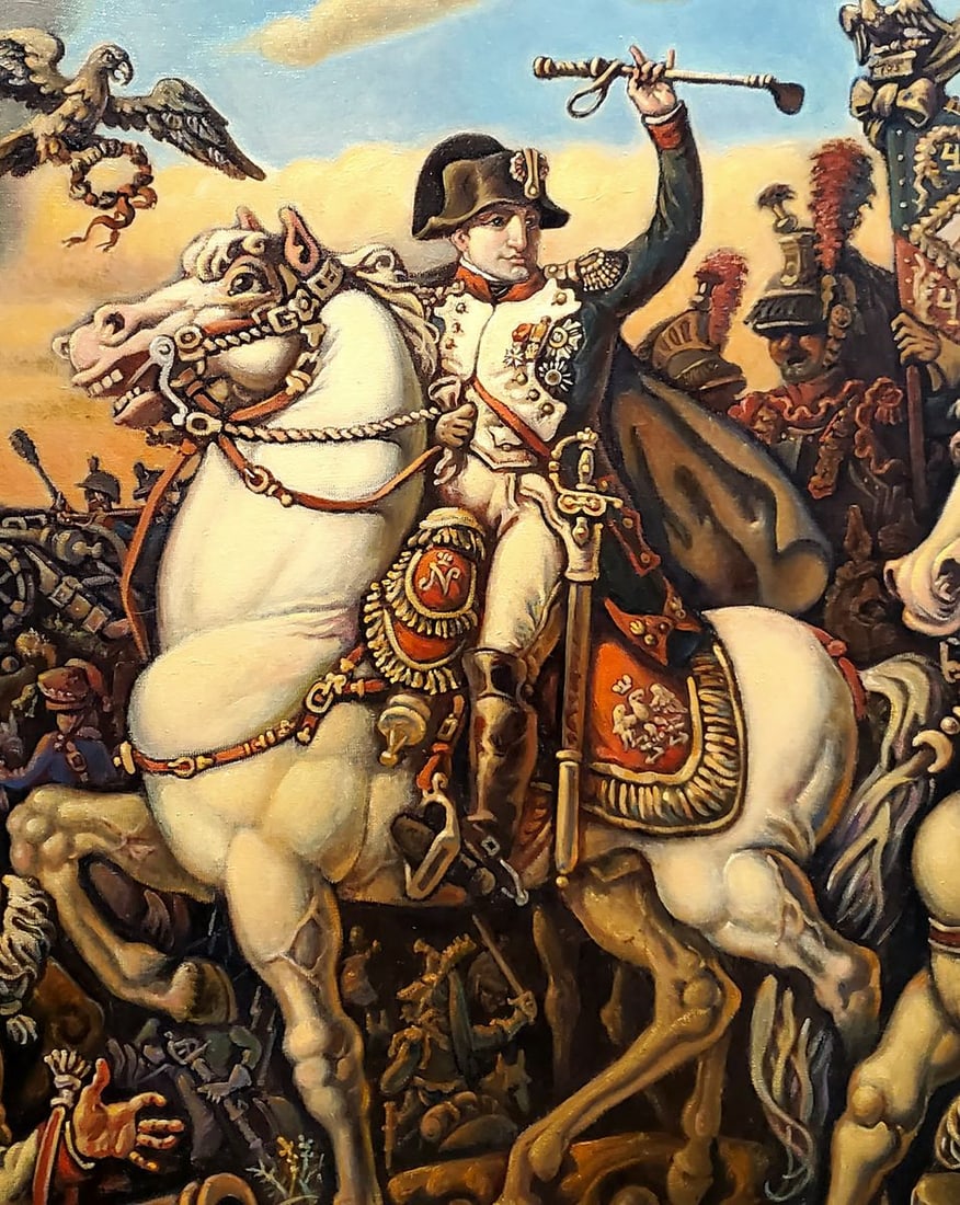 Oil painting Napoleon Daniil Litvinov - 9