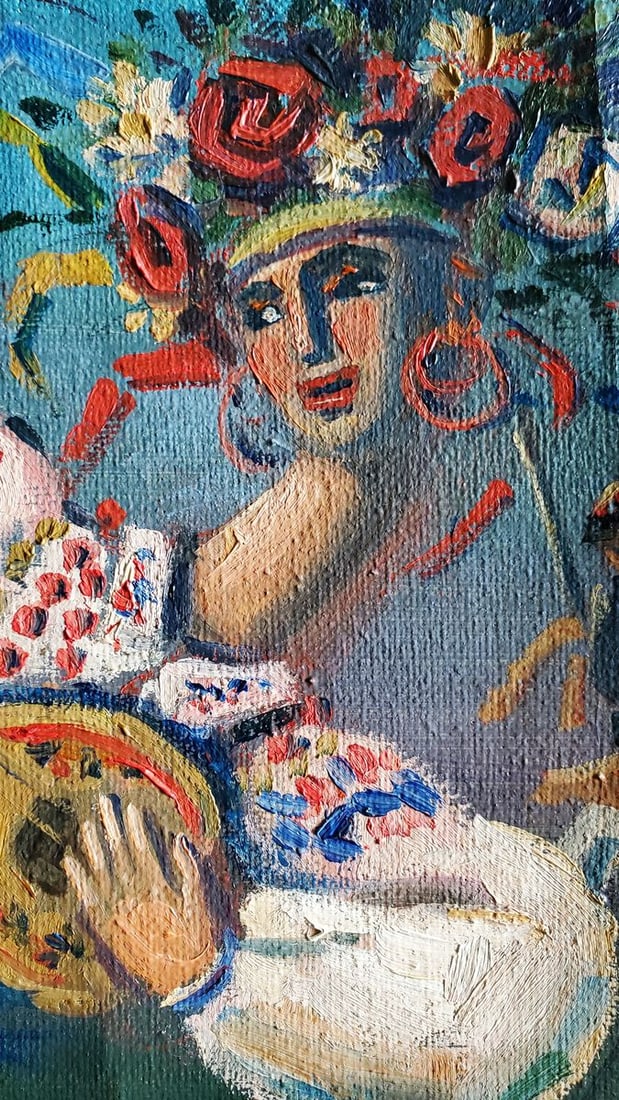 Oil painting Melody of the Steppe Daniil Litvinov - 2
