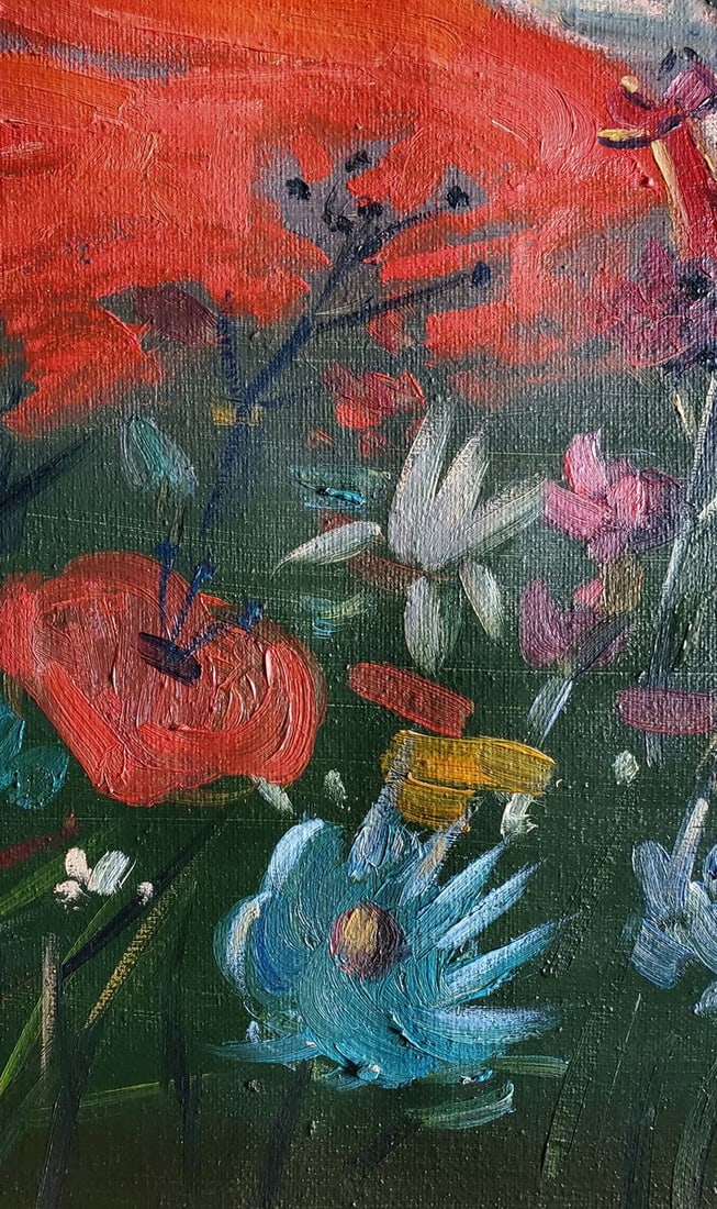 Oil painting Melody of the Steppe Daniil Litvinov - 4