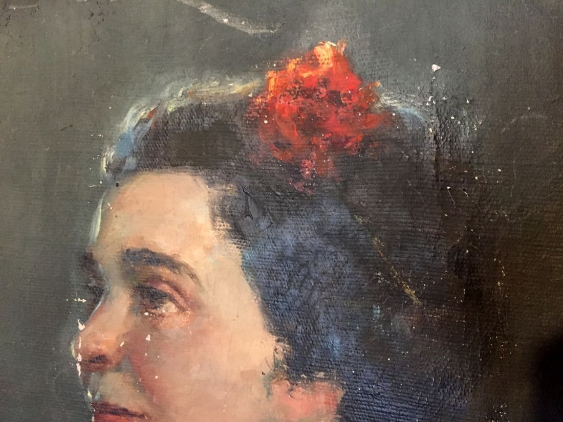 Oil painting Portrait of a woman Leonid Mikhailovich Stil' - 2
