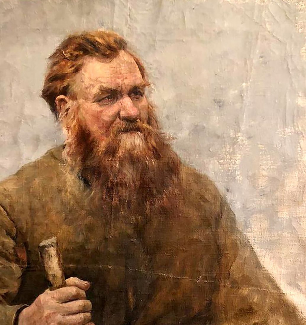 Oil painting Portrait of a man Leonid Mikhailovich Stil' - 3