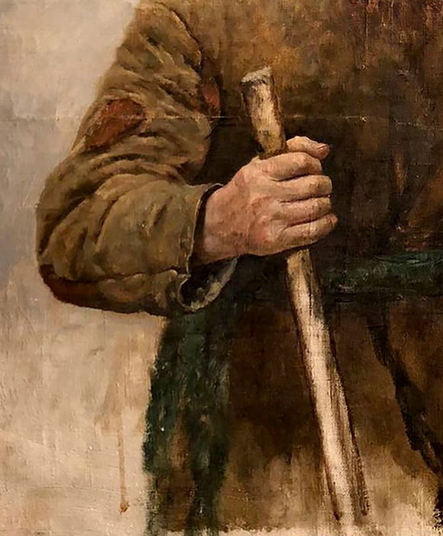 Oil painting Portrait of a man Leonid Mikhailovich Stil' - 4