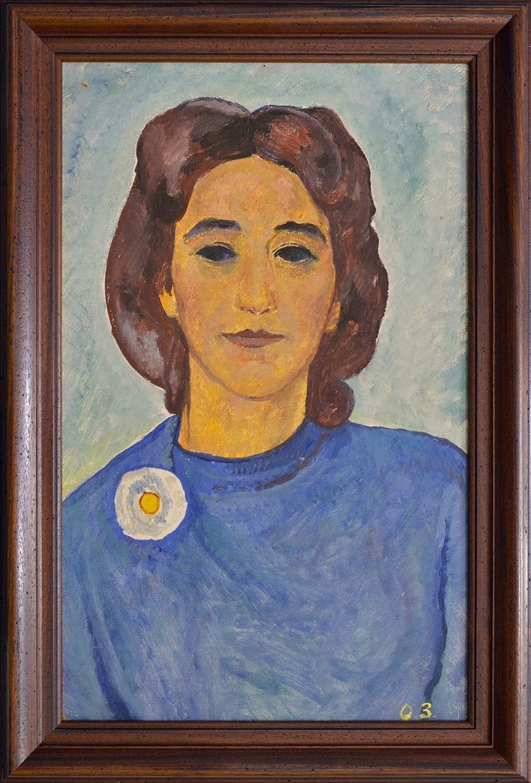 Oil painting Female portrait Zalyvakha Opanas: Title: Oil painting Female portrait Zalyvakha Opanas Description: No.GS 245 *** ABOUT THIS PAINTING *** * TITLE: "Female portrait" * ARTISTS: Zalyvakha Opanas * SIZE: 64.5x41 cm/25.39x16.14 inches' * 