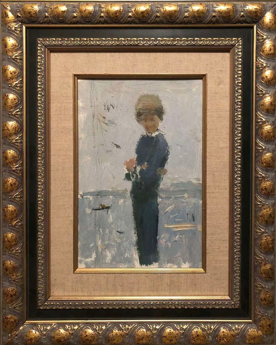 Oil painting Vania Grigoriev Sergey Alekseevich: Title: Oil painting Vania Grigoriev Sergey Alekseevich Description: No.GS 302 *** ABOUT THIS PAINTING *** * TITLE: "Vania" * ARTISTS: Grigoriev Sergey Alekseevich * SIZE: 30x20 cm/11.81x7.87 inches' *