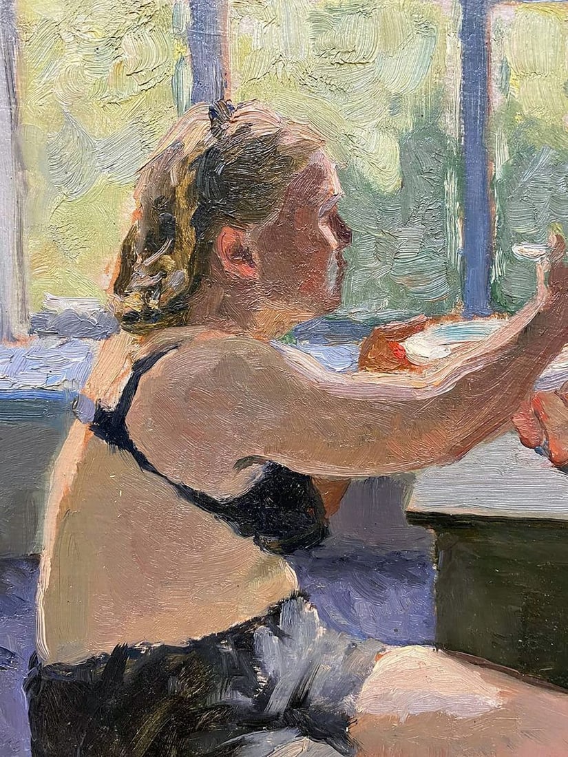 Oil painting Mother Tkachenko Evgeny Nikolaevich - 2