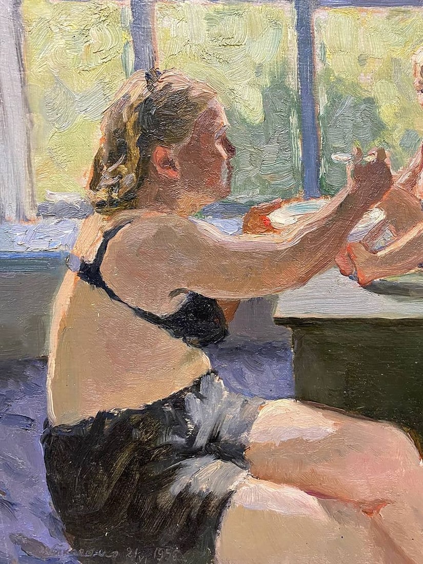 Oil painting Mother Tkachenko Evgeny Nikolaevich - 4