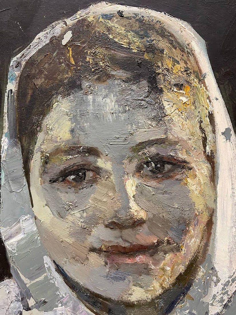 Oil painting Milkmaid Stil' Leonid Mikhaylovich - 2