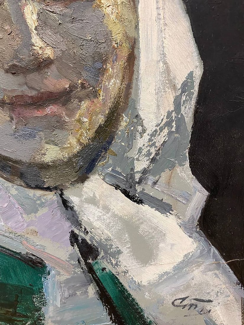Oil painting Milkmaid Stil' Leonid Mikhaylovich - 4