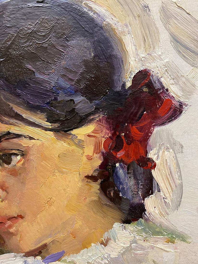 Oil painting Portrait of a girl Stil' Leonid Mikhaylovich - 5