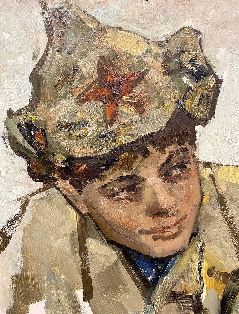 Oil painting Guardsman Stil' Leonid Mikhaylovich - 2