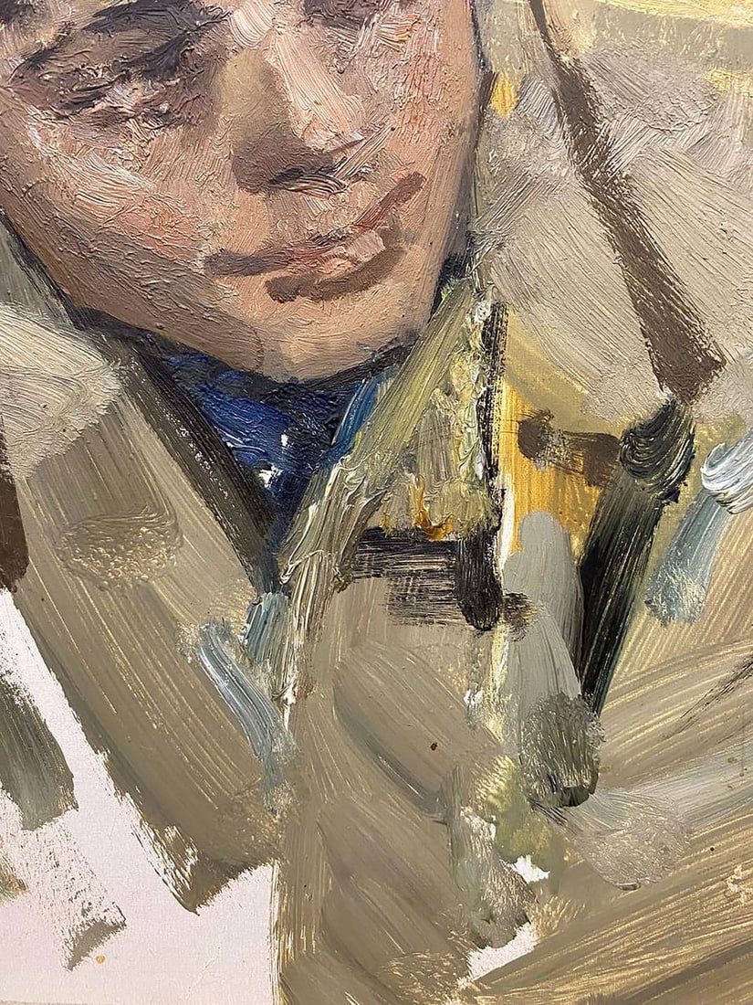 Oil painting Guardsman Stil' Leonid Mikhaylovich - 4