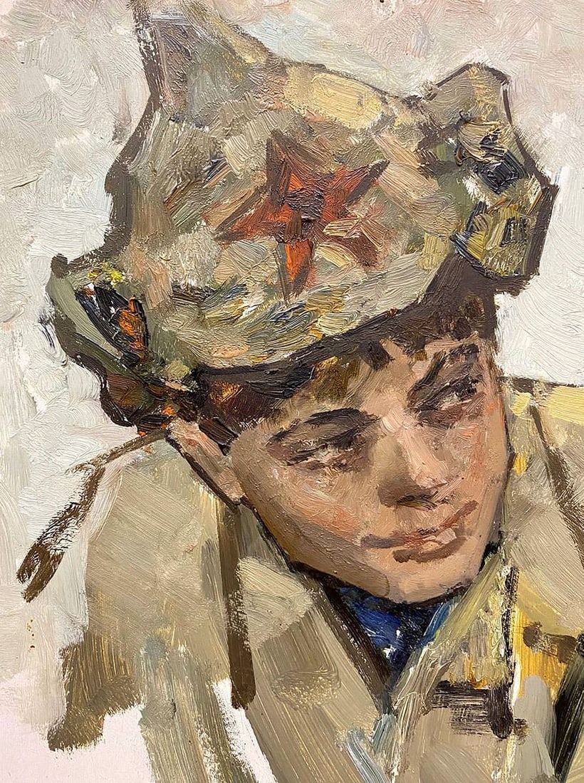 Oil painting Guardsman Stil' Leonid Mikhaylovich - 5