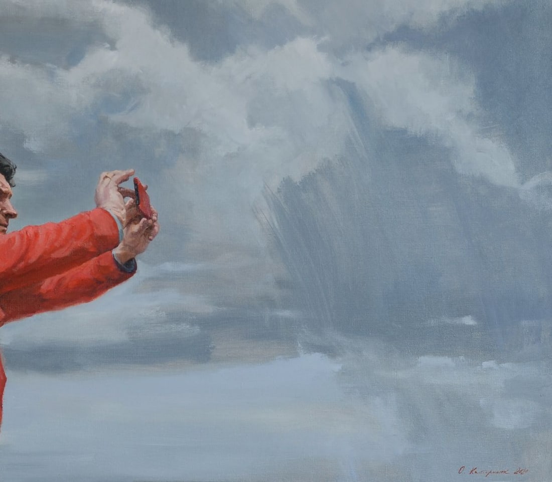Oil painting Catcher of the Moments Oleg Kateryniuk - 5