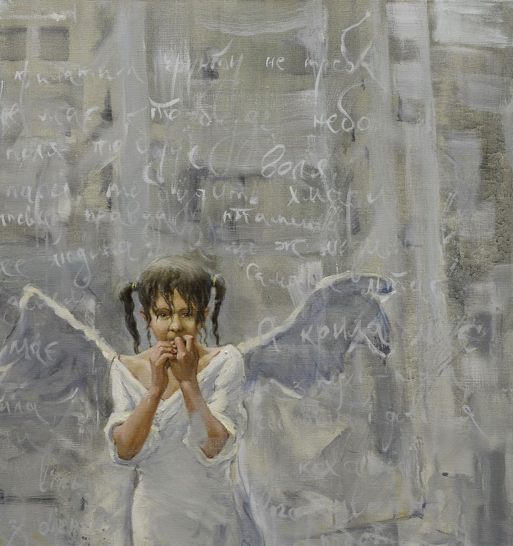 Oil painting Not lost wings Oleg Kateryniuk - 3