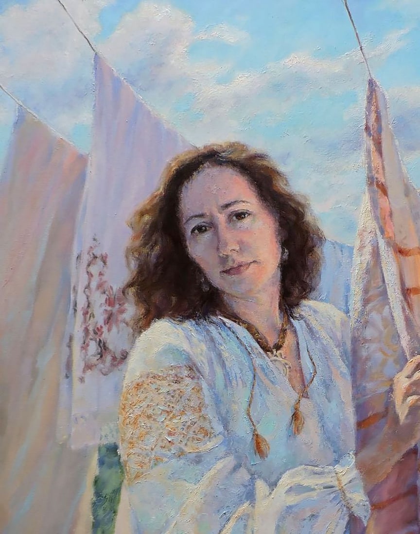 Oil painting Catherine Procach Olesia - 2